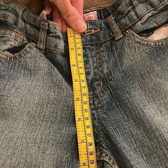 Steve & Barry’s Denim Girls Flare Jeans with Butterfly Applications Size 10 R - Picture 15 of 16